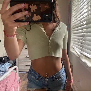 Princess Polly crop top NWT